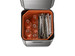 Poubelle Totem Compact 40 litres à tri séléctif- Acier inox. (Sacs B - 335198)
